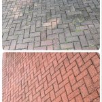 Brick floor jet wash