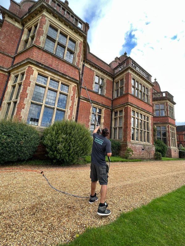 commercial office window cleaning prices Romsey