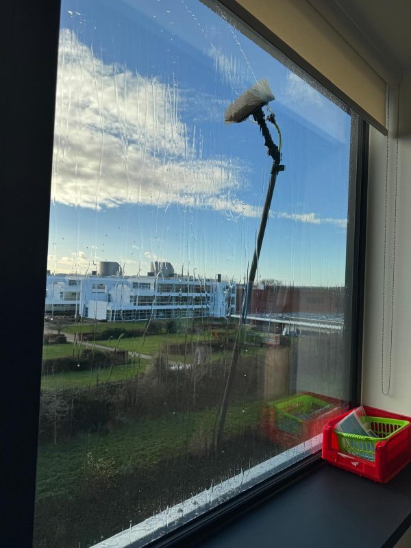 hot water pole window cleaners